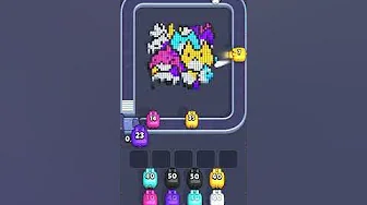 Pixel Flow Level 1025 grid layout and solution screenshot