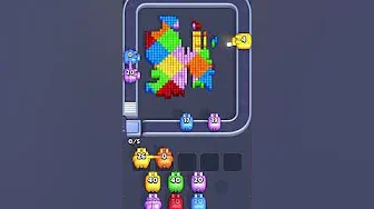 Pixel Flow Level 1031 grid layout and solution screenshot