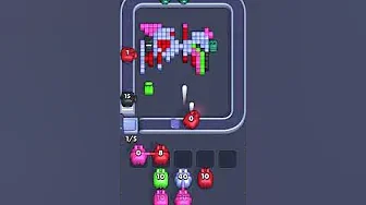 Pixel Flow Level 1039 grid layout and solution screenshot