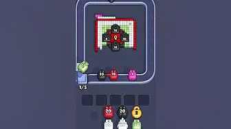 Pixel Flow Level 1043 grid layout and solution screenshot