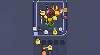 Pixel Flow Level 1044 grid layout and solution screenshot
