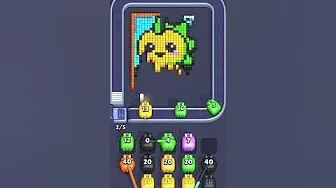 Pixel Flow Level 1063 grid layout and solution screenshot