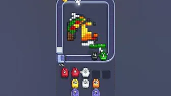 Pixel Flow Level 1066 grid layout and solution screenshot