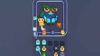 Pixel Flow Level 1068 grid layout and solution screenshot
