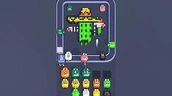 Pixel Flow Level 1069 grid layout and solution screenshot