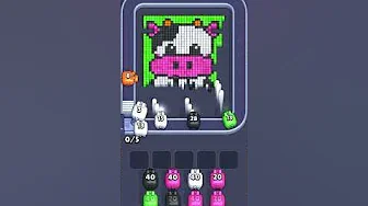 Pixel Flow Level 1082 grid layout and solution screenshot