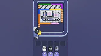 Pixel Flow Level 1102 grid layout and solution screenshot