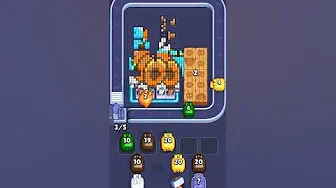 Pixel Flow Level 1109 grid layout and solution screenshot