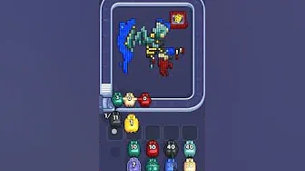 Pixel Flow Level 1112 grid layout and solution screenshot