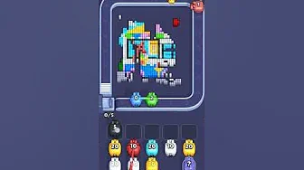 Pixel Flow Level 1116 grid layout and solution screenshot