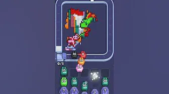 Pixel Flow Level 1117 grid layout and solution screenshot