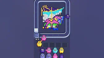 Pixel Flow Level 1118 grid layout and solution screenshot