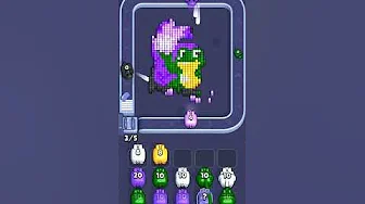 Pixel Flow Level 1121 grid layout and solution screenshot