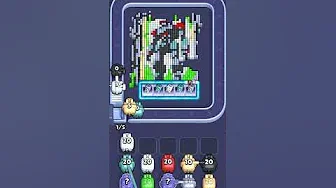 Pixel Flow Level 1123 grid layout and solution screenshot