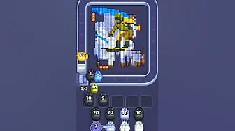 Pixel Flow Level 1126 grid layout and solution screenshot