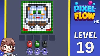 Pixel Flow Level 19 solution