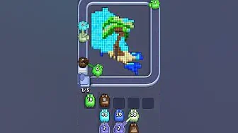Pixel Flow Level 1959 grid layout and solution screenshot