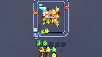 Pixel Flow Level 1962 grid layout and solution screenshot