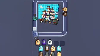 Pixel Flow Level 1970 grid layout and solution screenshot