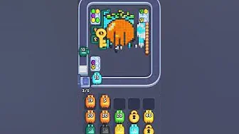 Pixel Flow Level 1971 grid layout and solution screenshot