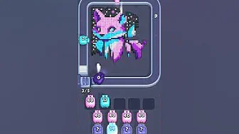 Pixel Flow Level 1977 grid layout and solution screenshot