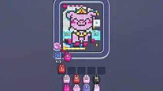 Pixel Flow Level 1978 grid layout and solution screenshot