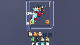 Pixel Flow Level 1979 grid layout and solution screenshot