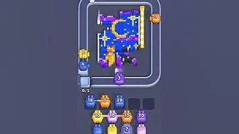 Pixel Flow Level 1987 grid layout and solution screenshot