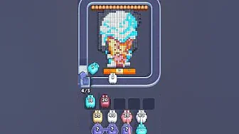 Pixel Flow Level 1993 grid layout and solution screenshot