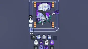 Pixel Flow Level 1997 grid layout and solution screenshot