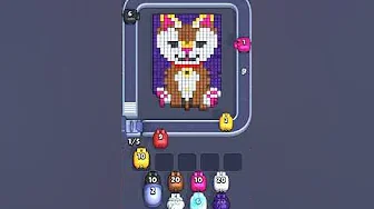 Pixel Flow Level 2000 grid layout and solution screenshot