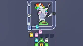 Pixel Flow Level 2002 grid layout and solution screenshot