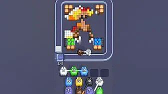 Pixel Flow Level 2003 grid layout and solution screenshot