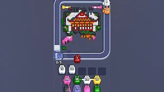 Pixel Flow Level 2005 grid layout and solution screenshot