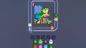 Pixel Flow Level 2009 grid layout and solution screenshot