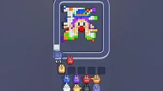Pixel Flow Level 2012 grid layout and solution screenshot
