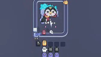 Pixel Flow Level 2016 grid layout and solution screenshot