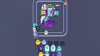 Pixel Flow Level 2019 grid layout and solution screenshot