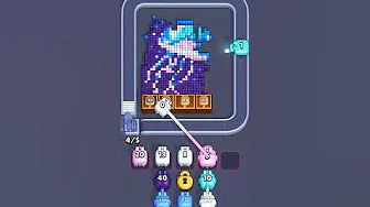 Pixel Flow Level 2021 grid layout and solution screenshot