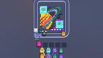 Pixel Flow Level 2023 grid layout and solution screenshot