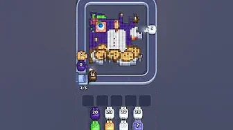 Pixel Flow Level 2026 grid layout and solution screenshot