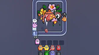 Pixel Flow Level 2033 grid layout and solution screenshot