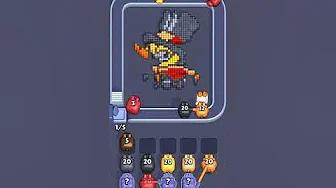 Pixel Flow Level 2066 grid layout and solution screenshot