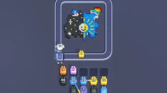 Pixel Flow Level 2067 grid layout and solution screenshot