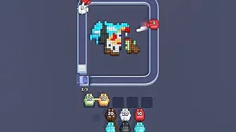 Pixel Flow Level 2069 grid layout and solution screenshot