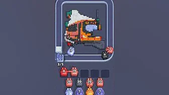 Pixel Flow Level 2080 grid layout and solution screenshot