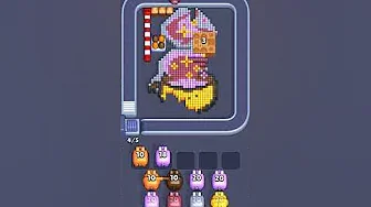 Pixel Flow Level 2088 grid layout and solution screenshot