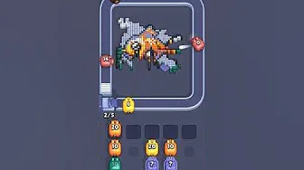 Pixel Flow Level 2093 grid layout and solution screenshot