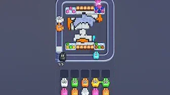 Pixel Flow Level 2111 grid layout and solution screenshot