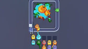 Pixel Flow Level 2112 grid layout and solution screenshot